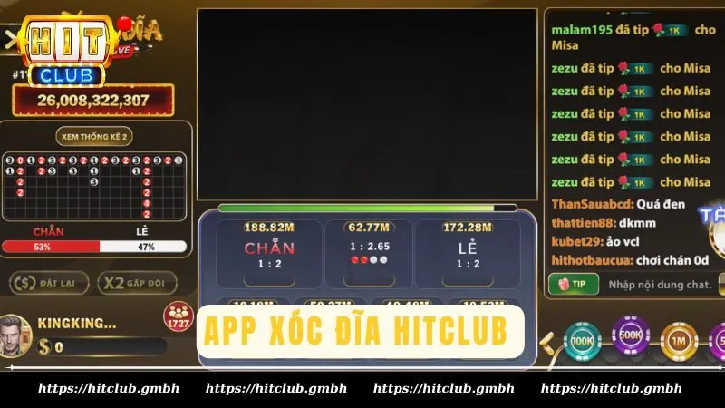 Tải app Hitclub chơi game chẵn lẻ mọi lúc mọi nơi