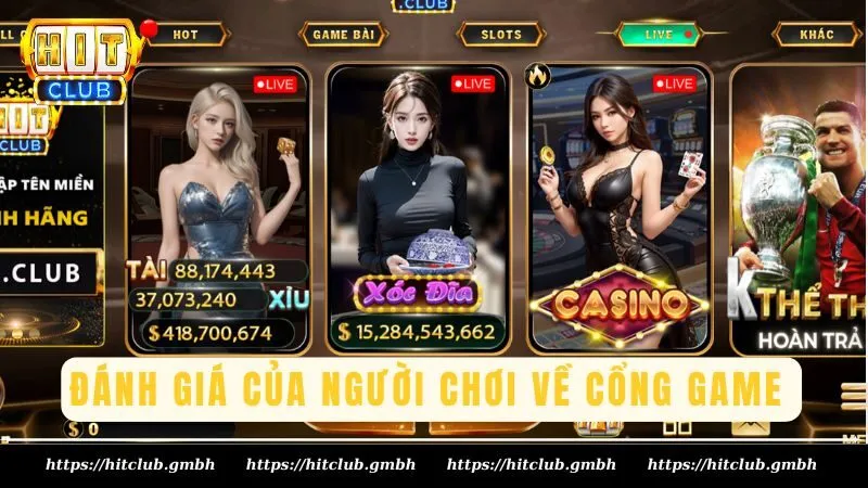 Đánh giá của người chơi về cổng game 