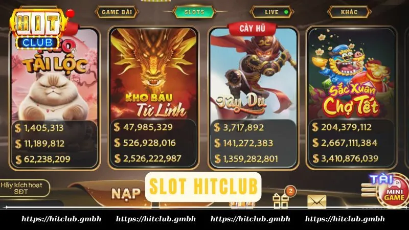 Đôi nét về game slot Hitclub đổi thưởng uy tín